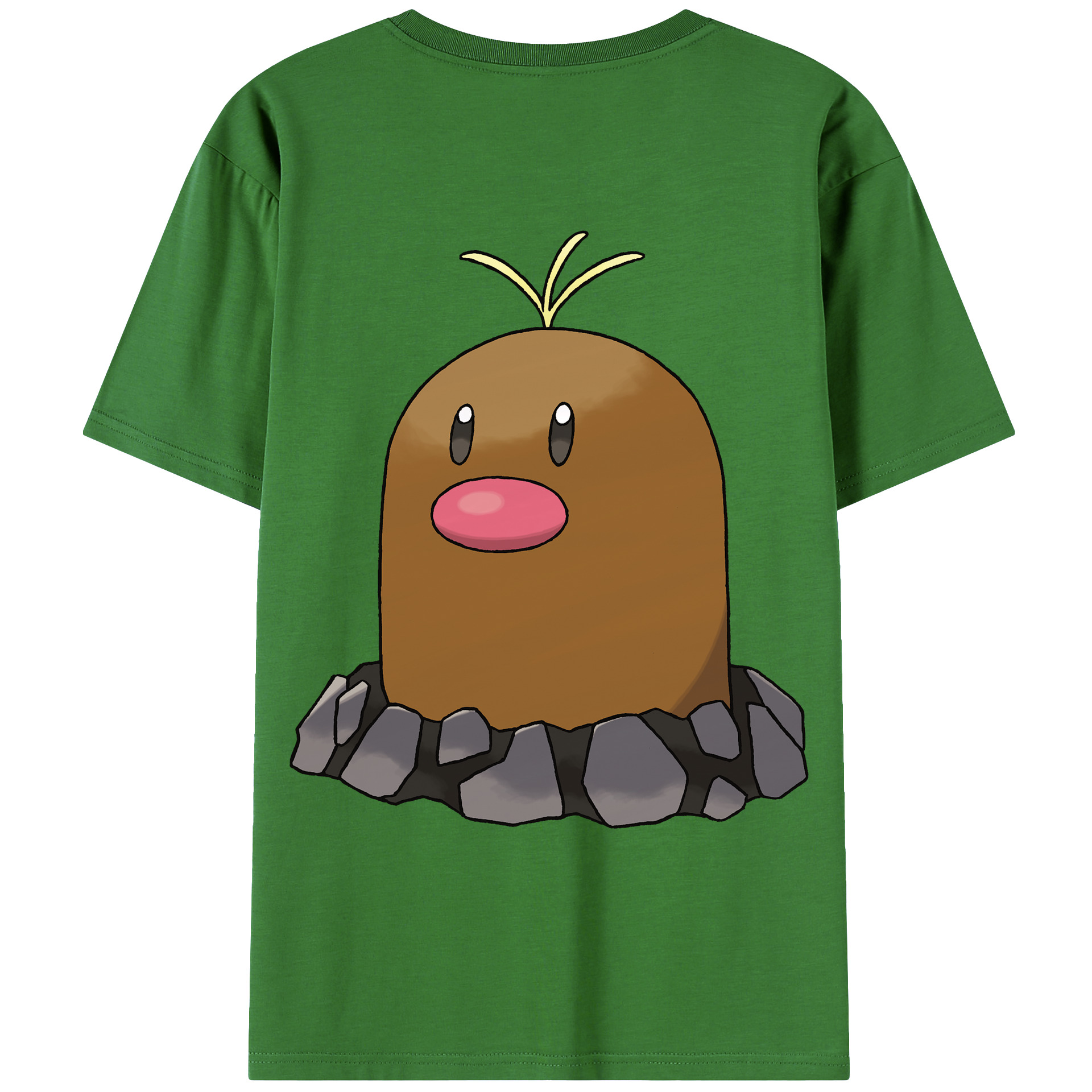 （画像用） ポケットモンスター Pokémon レディース半袖Tシャツ(バックプリント)